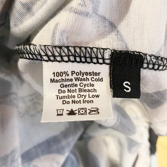 Parks and Recreation | Illustrated Faces Graphic Tee, Light Blue Sz. S - Picture 5 of 5